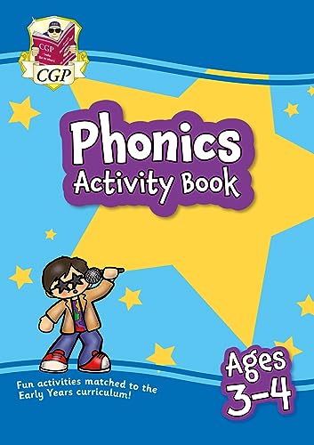 Phonics Activity Book for Ages 3-4 (Preschool) (CGP Preschool Activity Books and Cards)